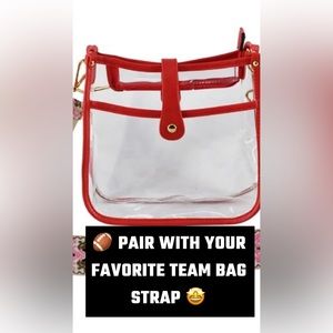 🏈 STADIUM BAGS ARE HERE!! 🏈 Pair with your favorite TEAM bag strap!!